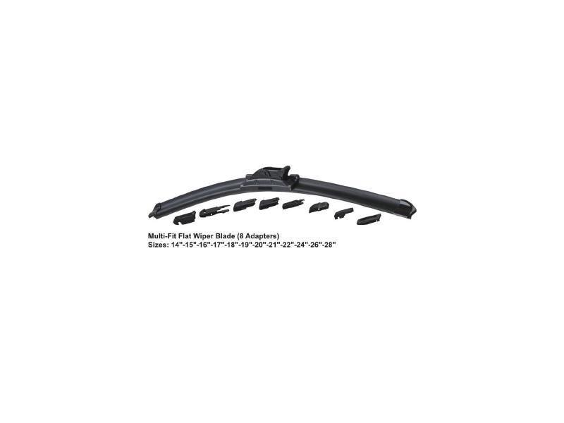 MUZ TIPI U KANCALI SILECEK SUPURGESI UNIVERSAL 8 ADAPTORLU 26 650mm - RBW