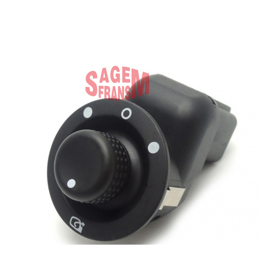 AYNA AYAR DUGMESI MEGANE II CLIO III 10 FIS KATLANIR AYNA - SAGEMFRANS - OEM 8200431192