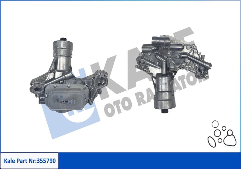 YAĞ SOĞUTUCUSU KOMPLE OPEL INSIGNIA A-ASTRA J-H-ZAFIRA B-C-MERIVA A-CORSA D-E 1.6 XER-LET-XNT-LEL-LER-LES - KALE - OEM 93186325