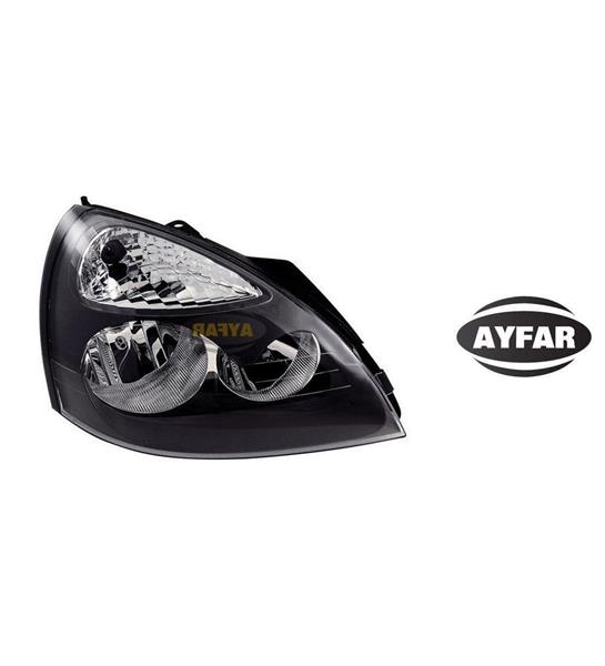 FAR SAG CLIO II FAZ II 2001 - 2008 SIYAH MOTORLU TIP ( MOTORU UZERINDE YOK ) - DE-GA - OEM 7701054063