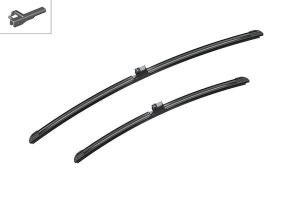 SILECEK SUPURGESI TAKIMI 600mm / 450mm BMW E92 E93 - BOSCH - OEM 61612468942