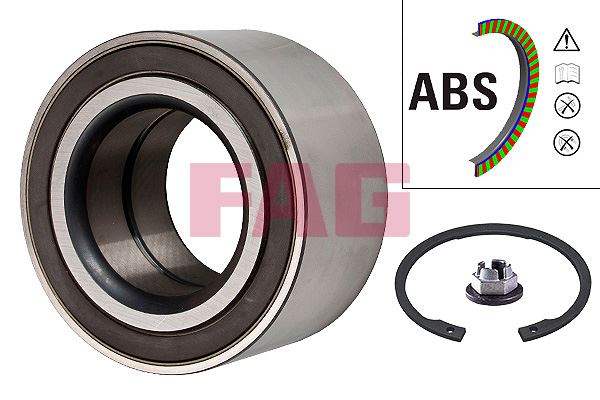 ON TEKER RULMANI C-MAX II 1.6 TI FOCUS III KUGA I 2.0 TDCI TRANSIT CONNECT 09-13 - FAG - OEM LX6C1215A4A