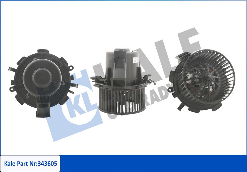 KALORIFER MOTORU RENAULT MASTER II OPEL MOVANO 2.5-3.0 DTI-DCI (12V) - KALE RADYATOR - OEM 93181459