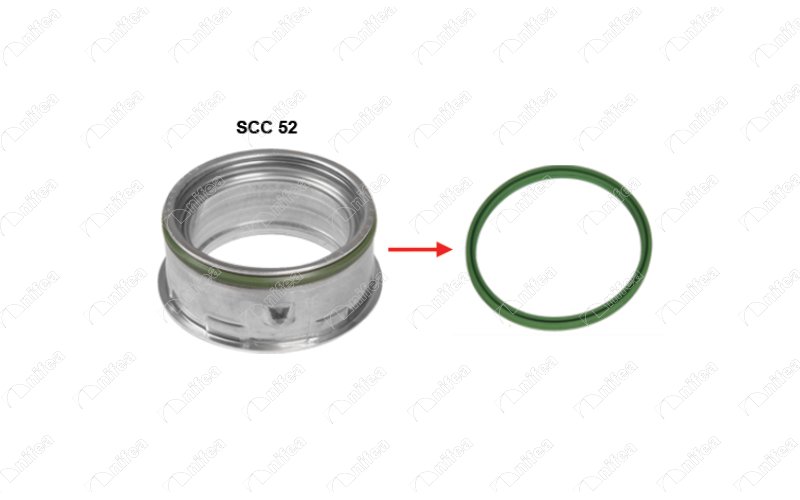 TURBO HORTUM CONTASI 57.85 mm Q3-Q7-A1-A3-A4-A6-S6 1.9TDI-1.8/2.0 / 3.0 ALTEA-CORDOBA-IBIZA-LEON-TOL - NIFEA - OEM 3C0145117F