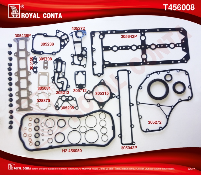 EKSANTRIK KAPAK CONTASI NITRIL DUCATO-DAILY V-VI - BOXER-JUMPER 3.0D #### - ROYAL - OEM 0197AR