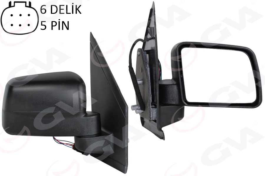 DIŞ DİKİZ AYNASI SAĞ FORD CONNECT 09> ELEKTRİK - GVA - OEM 9T16