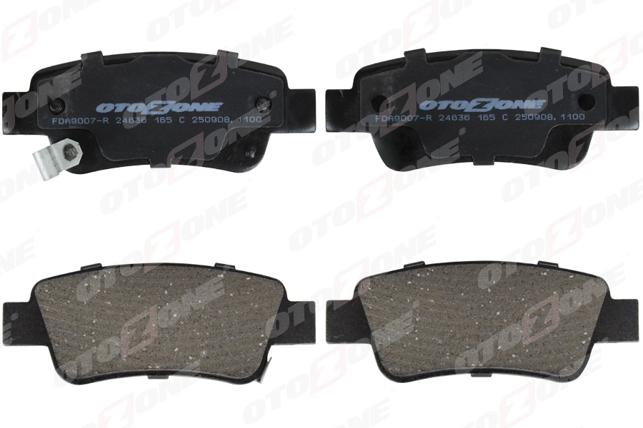 ARKA FREN BALATA HONDA CR-V 2.2L N22A CTDi dizel RE6 06-> / CR-V 2.0L R20 benzinli RE5 otomatik vites 07-15 / CR-V 1.6L N16A2 RE6 İ-DTEC dizel 4x2 4x4 13-> - (Aşınma ikaz soketli) - OTOZONE - OEM 43022SWWG01