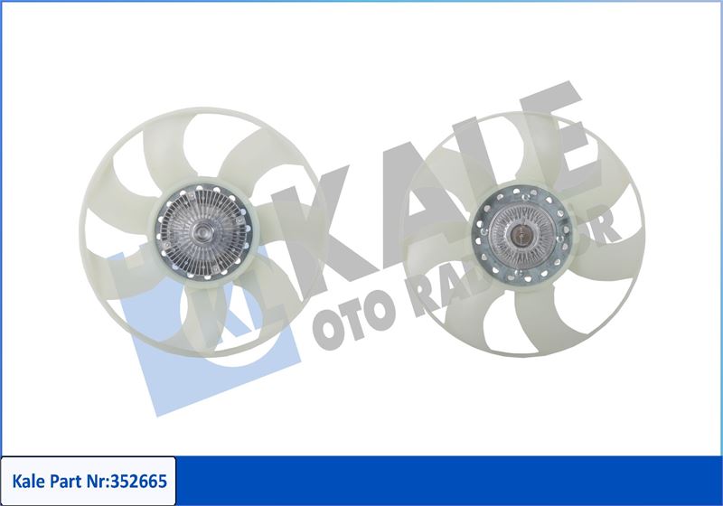 FAN TERMİĞİ FORD TRANSİT 01> 2.4 TDCİ (FAN+TERMİK) - KALE - OEM 2C11
