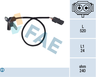 EKSANTRIK MIL SENSORU R19-MEGANE I-CLIO I-LAGUNA I 1.2-1.4-1.6-1.8-1.9 - FAE - OEM 7700855719