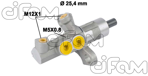 FREN ANA MERKEZİ OPEL ASTRA J 10>15 INSIGNIA A 08>17 ZAFIRA 11> CHEVROLET CRUZE 09> ORLANDO 11> - CIFAM - OEM 84102409