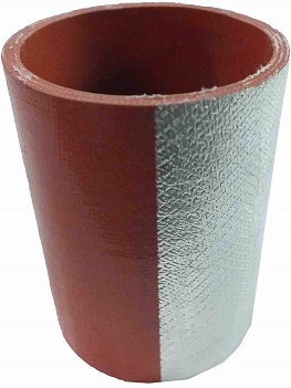 TURBO ŞARJ HORTUMU (SİLİKON KIRMIZI ORTA) (EM) FORD TRANSİT 93> T15 - CM - OEM 954T