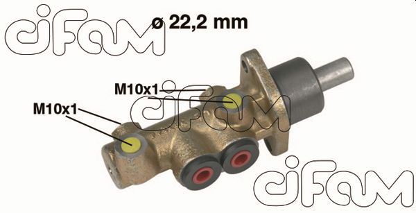 ANA MERKEZ PALIO WEEKEND 1.2-1.6 16V-1.9 JTD 96=>(22.2mm) - CIFAM - OEM 7079433