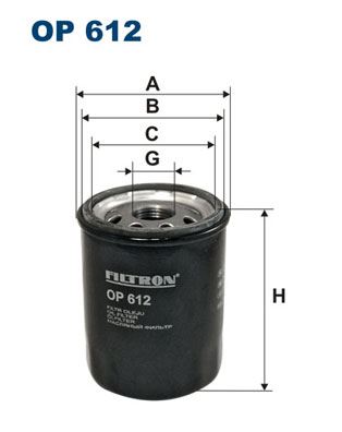 YAĞ FİLTRESİ NISSAN MICRA III (K12) 1.2 12V 80HP 03=> - FILTRON - OEM 1520870J01