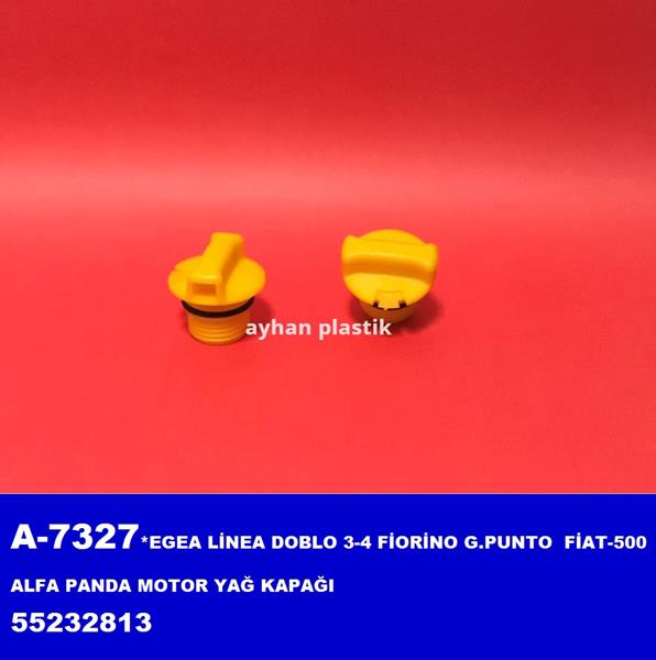MOTOR YAĞ KAPAĞI EGEA-LINEA-DOBLO-FIORINO-G.PUNTO-500-PANDA - AYHAN - OEM 55232813