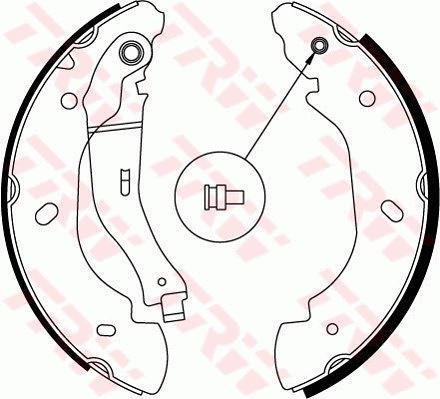 PABUCLU BALATA 280×64 mm FORD TRANSIT V184 00-06 ARKADAN CEKER - TRW - OEM 4095038