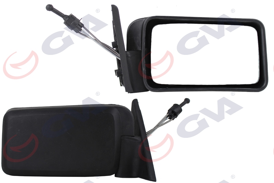 DIŞ DİKİZ AYNASI SAĞ RENAULT 9/11 92> MEKANİK+KUMANDALI - GVA - OEM 7701365927