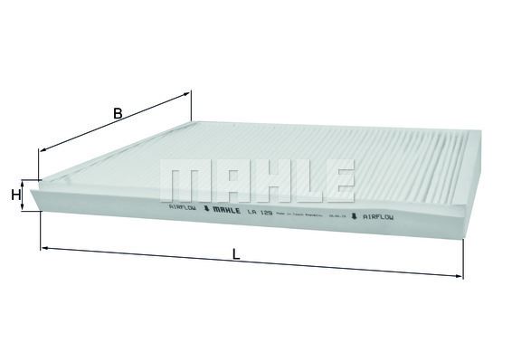 POLEN FILTRESI MERCEDES W203 CL203 S203 C209 A209 - MAHLE - OEM A2038300118
