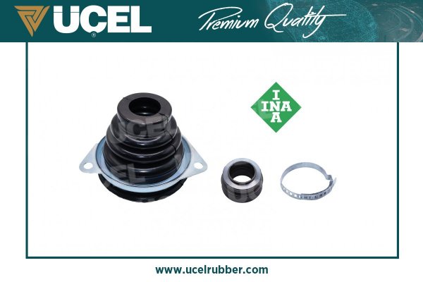 AKS KORUGU IC SOL SACLI RULMANLI LOGAN - UCEL KAUCUK - OEM 8200017057