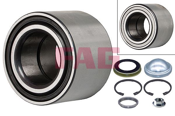 ARKA TEKER RULMANI KIT (+ABS) FIESTA V 01-> FOCUS (98-05) FUSION 02-> MAZDA II 29×53*37 - FAG - OEM D35026151C