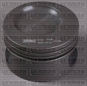 MOTOR PİSTON+SEGMAN 1.00 KADETT GSI-OMEGA-CALIBRA-VECTRA 86=> (2.0 NE) (86.5) - YENMAK - OEM 90510176