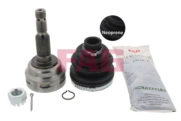 AKS KAFASI DIS ASTRA G 1.4 1.6 16V - ZAFIRA A (DIS FREZE:33 IC FREZE:22 CONTA CAPI:52 BOY:153.5 mm) - FAG - OEM 90538427