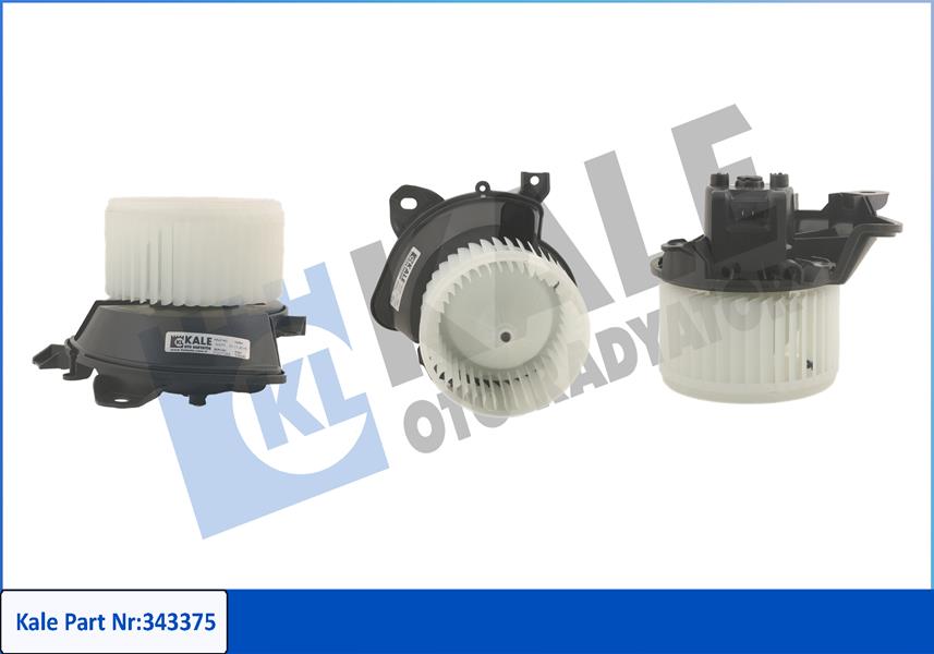 KALORİFER MOTORU 12V CORSA D-COMBO-ADAM-BIPPER-NEMO-GRANDE PUNTO-LINEA-PUNTO (MEK.-KLİMALI) 06> - KALE - OEM 1611726380