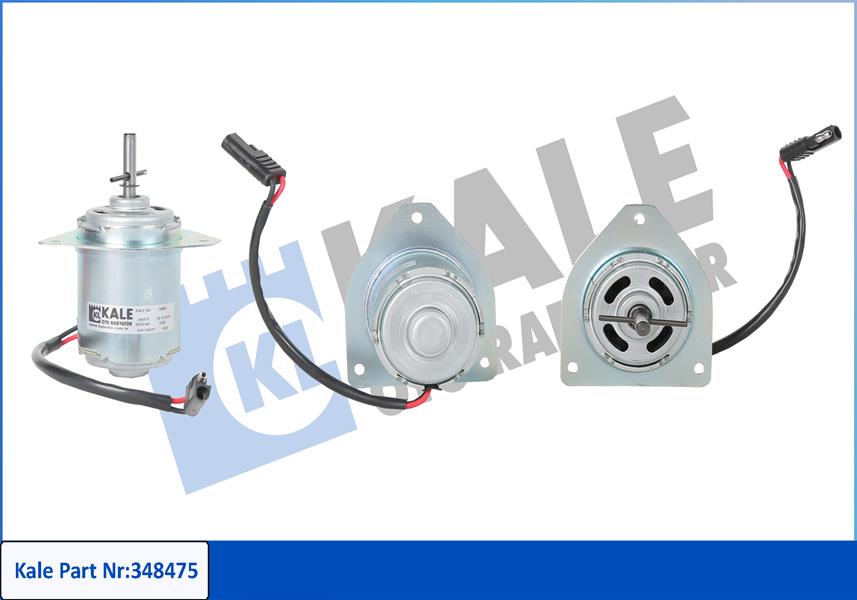 FAN MOTORU (TEK MOTOR) R9-11-R19 BENZ. (KABLOLU) - KALE - OEM 7700828623