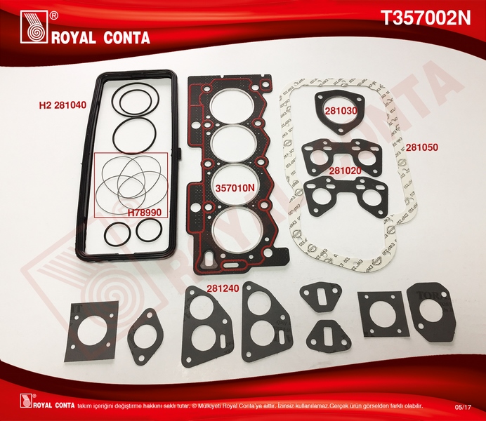 MOTOR TAKIM CONTASI (KECESIZ) P106 P206 C3 XSARA KFX-KFV(TU3JP) - ROYAL - OEM 0197H9