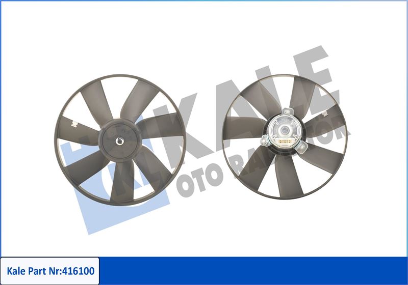 FAN MOTORU VW CORDOBA / IBIZA II - GOLF III / PASSAT / VENTO (250/80W 318MM) (FAN-MOTOR) - KALE RADYATOR - OEM 1H0959455D