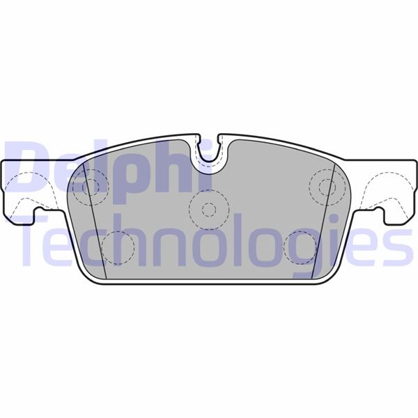 FREN BALATASI ON (155MM) 508 10- - DELPHI - OEM 4254A6