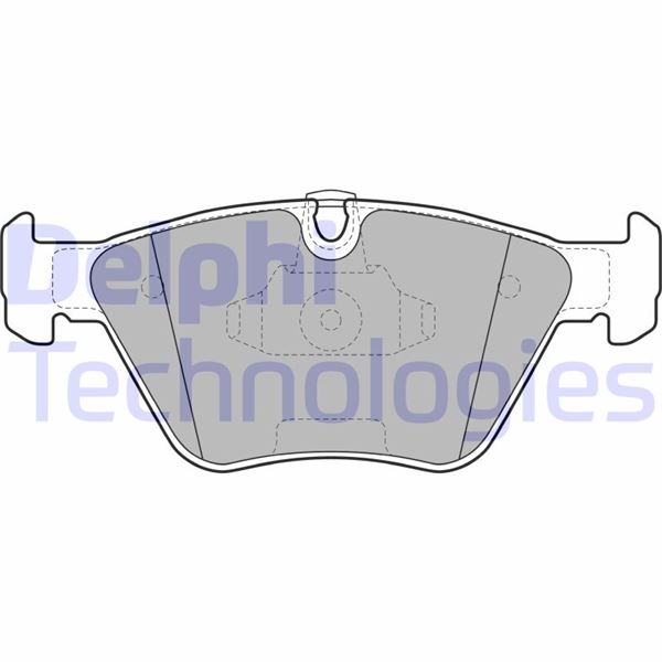FREN BALATASI ON BMW E36 E46 E34 E32 E85 E86 - DELPHI - OEM 34112282995