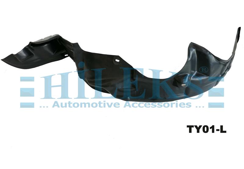 ÇAMURLUK DAVLUMBAZI ÖN SOL TOYOTA COROLLA 1,3L 1,6L EE111 AE111 98-99 / 1,4L 1,6L VVTİ ZZE111 ZZE112 00-01 - HILEKS - OEM 5387612250