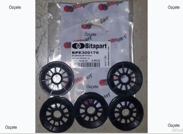 Ön Çamurluk Tutucu 5Lık Peugeot 206 407 Expert III