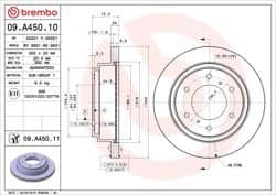 Fren Diski Arka Havalı-(300-6) UV Coated (Mitsubishi Pajero 00 / 10)