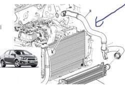 TURBO HORTUMU (KOMPLE) CHEVROLET AVEO (T300) 11>