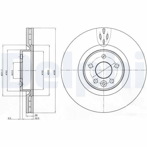 Ön Fren Disk Aynası Havalı Volvo S60 II (134) 10-15 S80 II (124) 06-V60 I (155, 157) 11-15 V70 III (135) 07-15 Xc70 II (136) 09-15