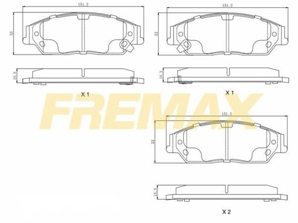 Arka Fren Balatası (Corbon Formül) Opel Chevrolet Captiva-Antara 2007 >