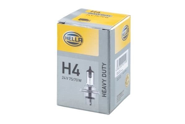 Ampül H4 Halojen 24V 75 / 70W Heavy Duty P43t-38 Daf Iveco Man Mercedes-Benz Nissan Renault Trucks Scania Volvo VW