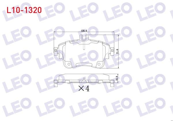 Fren Balata Ön Mercedes A Serisi (W176) A 180 2012-/ A 200 2012-/ B Serisi (W246) B 200 2011 -