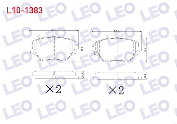 Fren Balata Ön Toyota Rav4 II (Cla2_, Xa2_, Zca2_, Aca2_) 1.8 Vvt-I 2000-2006 / Rav4 II 2.0 D 2000-2006 / Rav4 II 2.0 D-4D 2000-2006 / Rav4 II 2.0 Vvt-I 2000-2006 / Rav4 II 2.2 D-4D 2000-2006