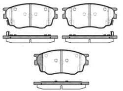 Balata Fren Ön-(Mazda: Mazda-6 03 > 07 1.8-2.0)