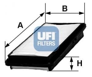 Filtre Hava-(Honda Accord 03 / 08 2.2 CDTI Dizel)