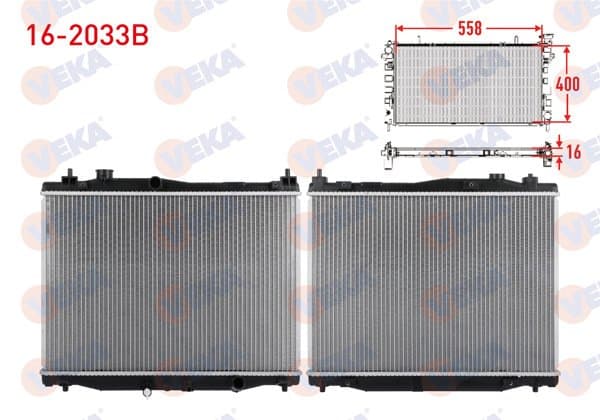 Su Radyatörü Brazing Honda Jazz IV (Gk_) 1.3 2015 -