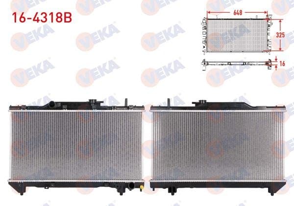 Su Radyatörü Brazing Toyota Carina E (St191) 2.0İ M-T 1992-1997
