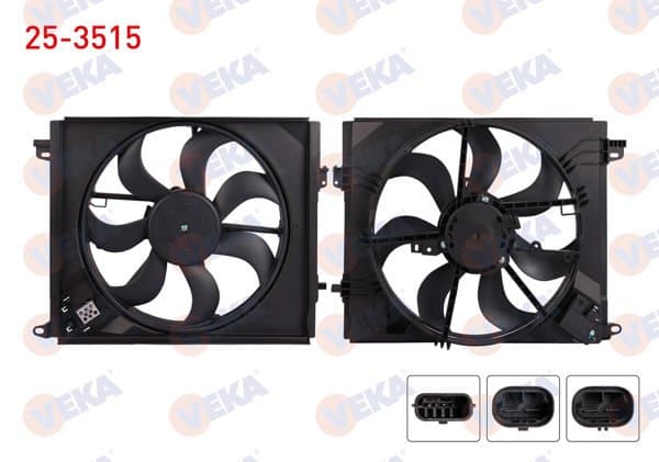Fan Motoru (Su + Klima) Davlumbazlı Tekli Rezistanslı 216W Renault Megane IV 1.2 TCE-1.5 DCI-1.5 Bluedcı-1.6İ 2015-2018 / Talisman 1.3 TCE-1.5 DCI-1.6 DCI 2015-2019