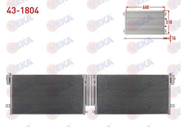 Klima Radyatörü Fiat Grande Punto (199) 1.3 Mjt 75 Hp M-T 2005-2012
