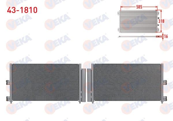 Klima Radyatörü Fiat Doblo (119,223) 1.3 Mjt 2001-2010