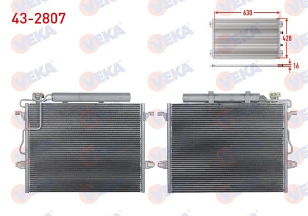 Klima Radyatörü Mercedes E200 W211 2002 -
