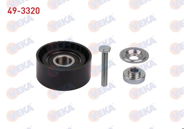 V Kayışı Gergi Rulmanı Plastik Burclu 60X25 Citroen Berlingo 1.9 D 1998-/ Jumpy 1.9 D 1998-/ Xsara 1.9 D 1998-/ Fiat Scudo 1.9 D 1998-2006 / Peugeot 206-306-Expert-Partner 1.9 D 1998 -