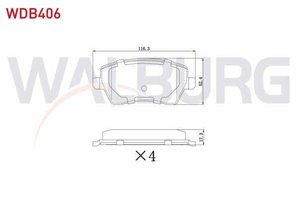 Fren Balata Ön Clio III 1.2İ 16V 2005-2012 / Clio III 1.4İ 16V 2005-2012 / Clio III 1.5 DCI 2005-2012 / Dacia Duster 1.5 DCI 2012-/ Dokker 1.5 DCI 2012-/ Lodgy 1.5 DCI 2012-/ Nissan Micra 1.2İ 16V 2003-2010